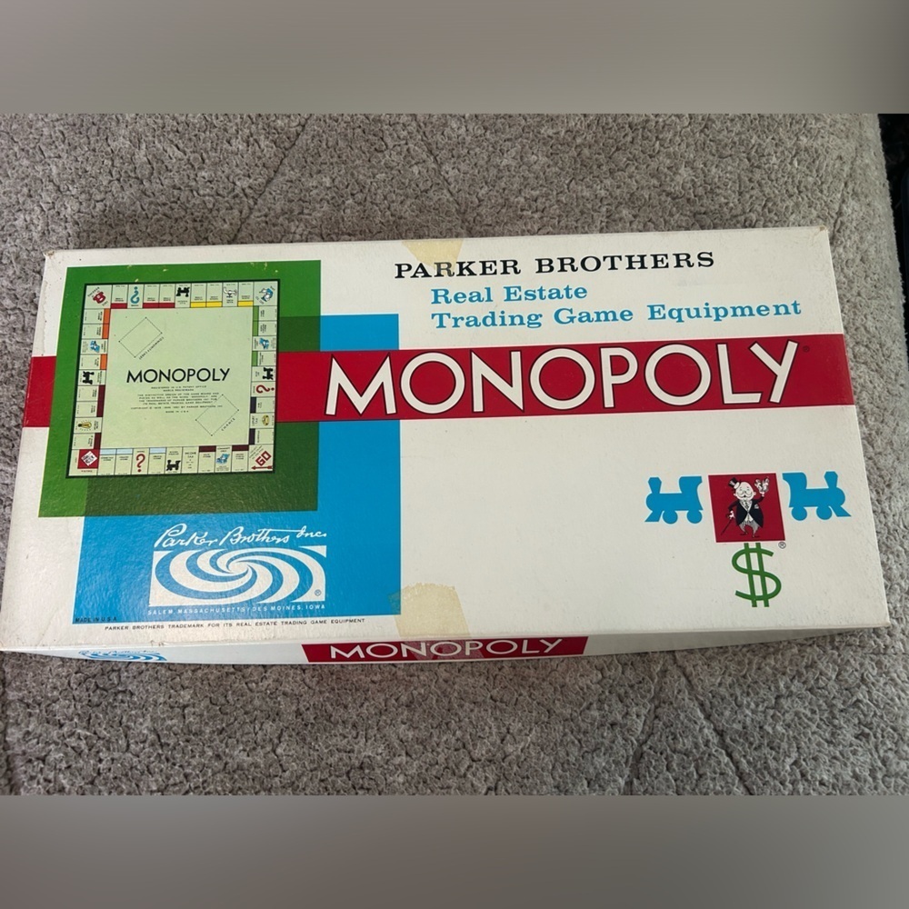 Vintage “Monopoly” Board Game